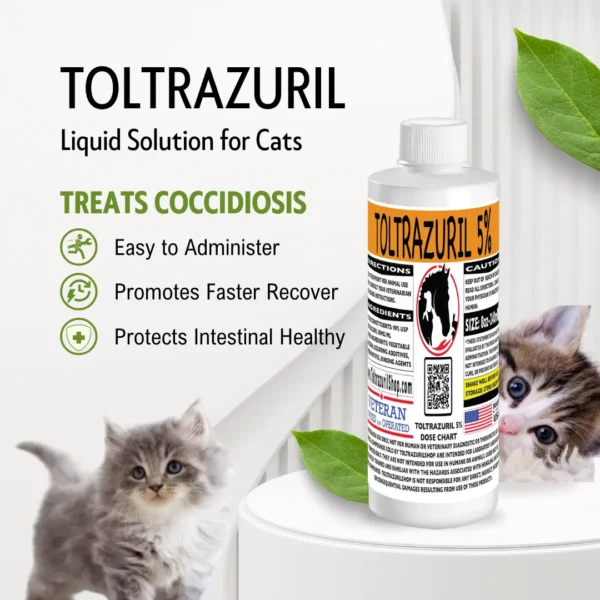 Toltrazuril Liquid Solution for Cats