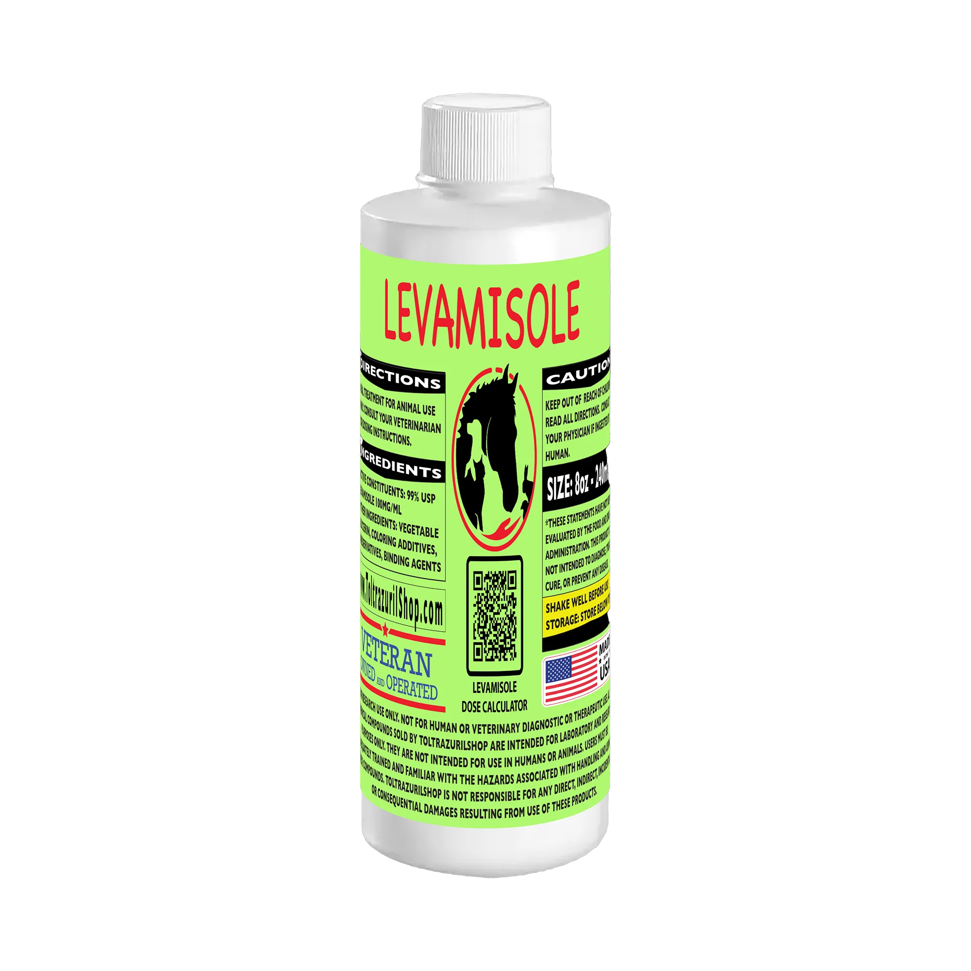 Cattle Dewormer Levamisole Liquid Solution 10% – Deworming Treatment for Cattle