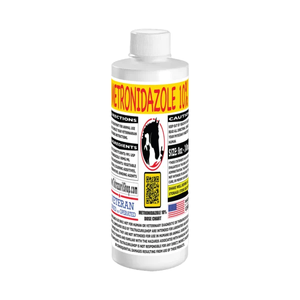 Metronidazole 10% Liquid Solution for Birds